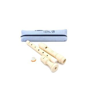 Yamaha YRA-28B III Alto Recorder with Baroque Fingering Case Joint Cream Key F